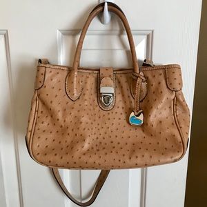 Vintage Ostrich leather Dooney & Bourke Purse